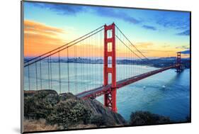 Golden Gate Bridge-prochasson-Mounted Photographic Print