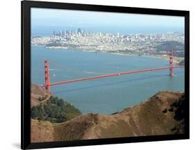 Golden Gate Bridge-Noah Berger-Framed Photographic Print