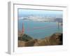 Golden Gate Bridge-Noah Berger-Framed Photographic Print