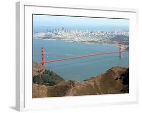 Golden Gate Bridge-Noah Berger-Framed Photographic Print