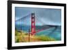 Golden Gate Bridge-Robert Kaler-Framed Photographic Print