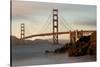 Golden Gate Bridge-Ron Langager-Stretched Canvas