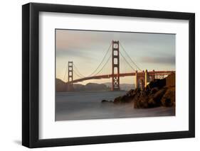 Golden Gate Bridge-Ron Langager-Framed Photographic Print