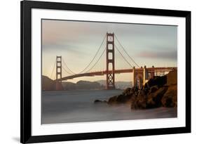 Golden Gate Bridge-Ron Langager-Framed Photographic Print