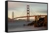 Golden Gate Bridge-Ron Langager-Framed Stretched Canvas