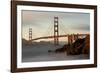 Golden Gate Bridge-Ron Langager-Framed Photographic Print