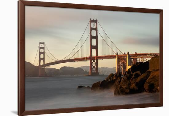 Golden Gate Bridge-Ron Langager-Framed Photographic Print