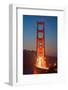 Golden Gate Bridge-Ron Langager-Framed Photographic Print