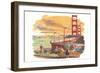 Golden Gate Bridge-null-Framed Art Print