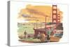 Golden Gate Bridge-null-Stretched Canvas