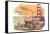 Golden Gate Bridge-null-Framed Stretched Canvas