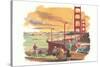 Golden Gate Bridge-null-Stretched Canvas