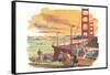 Golden Gate Bridge-null-Framed Stretched Canvas