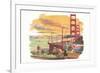 Golden Gate Bridge-null-Framed Premium Giclee Print