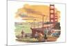 Golden Gate Bridge-null-Mounted Premium Giclee Print