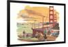 Golden Gate Bridge-null-Framed Art Print