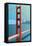 Golden Gate Bridge-Nikola Knezevic-Framed Stretched Canvas