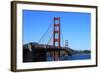 Golden Gate Bridge-David Herbert-Framed Art Print