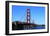 Golden Gate Bridge-David Herbert-Framed Art Print