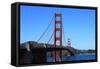 Golden Gate Bridge-David Herbert-Framed Stretched Canvas