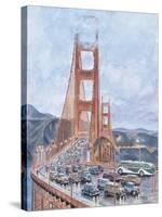 Golden Gate Bridge-Stanton Manolakas-Stretched Canvas