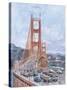 Golden Gate Bridge-Stanton Manolakas-Stretched Canvas