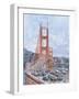 Golden Gate Bridge-Stanton Manolakas-Framed Giclee Print