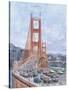Golden Gate Bridge-Stanton Manolakas-Stretched Canvas