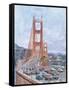 Golden Gate Bridge-Stanton Manolakas-Framed Stretched Canvas