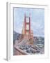 Golden Gate Bridge-Stanton Manolakas-Framed Giclee Print