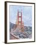 Golden Gate Bridge-Stanton Manolakas-Framed Giclee Print