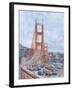 Golden Gate Bridge-Stanton Manolakas-Framed Giclee Print