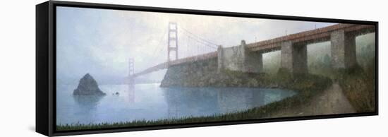 Golden Gate Bridge-Stephen Mitchell-Framed Stretched Canvas