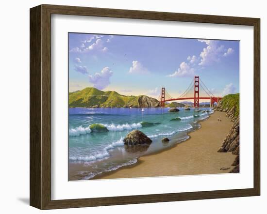 Golden Gate, CA 1940-Eduardo Camoes-Framed Giclee Print