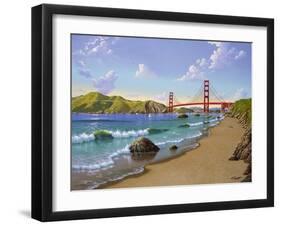 Golden Gate, CA 1940-Eduardo Camoes-Framed Giclee Print