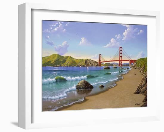 Golden Gate, CA 1940-Eduardo Camoes-Framed Giclee Print