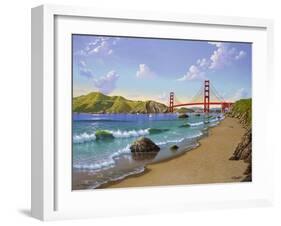 Golden Gate, CA 1940-Eduardo Camoes-Framed Giclee Print