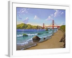 Golden Gate, CA 1940-Eduardo Camoes-Framed Giclee Print