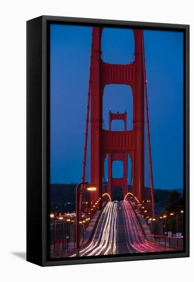 Golden Gate Dawn-Steve Gadomski-Framed Stretched Canvas