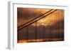 Golden Gate Detail and Muted, Northern California-null-Framed Photographic Print