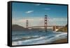 Golden Gate From Baker Beach-Steve Gadomski-Framed Stretched Canvas