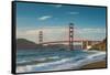 Golden Gate From Baker Beach-Steve Gadomski-Framed Stretched Canvas