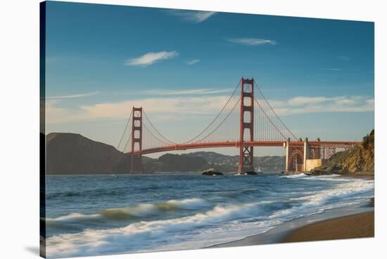 Golden Gate From Baker Beach-Steve Gadomski-Stretched Canvas