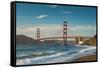 Golden Gate From Baker Beach-Steve Gadomski-Framed Stretched Canvas