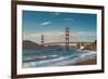 Golden Gate From Baker Beach-Steve Gadomski-Framed Photographic Print