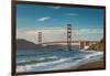 Golden Gate From Baker Beach-Steve Gadomski-Framed Photographic Print