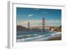 Golden Gate From Baker Beach-Steve Gadomski-Framed Photographic Print