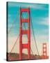 Golden Gate in The Morning-Sonja Quintero-Stretched Canvas