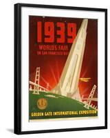 Golden Gate International Exposition, San Francisco-null-Framed Art Print