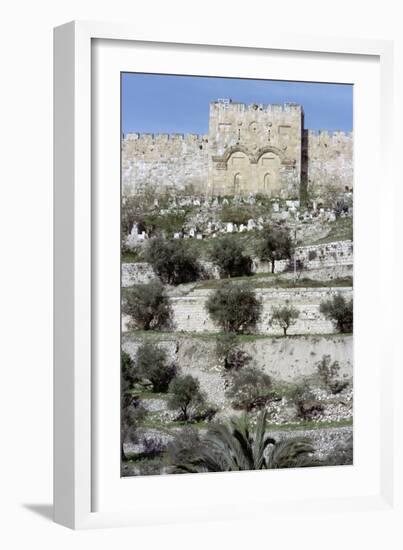 Golden Gate, Jerusalem, Israel-Vivienne Sharp-Framed Photographic Print